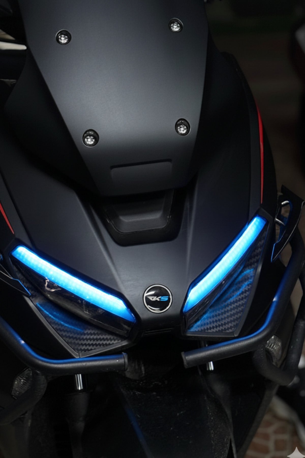 RKS Lince 125 Scooter için Far Filmi Far Tasarım Sticker