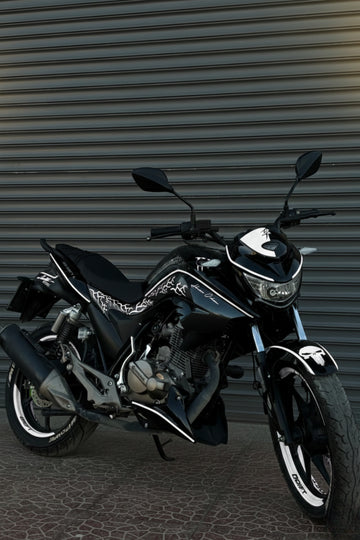Mondial Drift-L için Beyaz Renk 51 Parça Premium Seri Sticker Seti