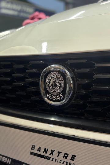 Fiat Egea için Uyumlu Logo için Tam Uyumlu Ön-Arka Sticker Seti