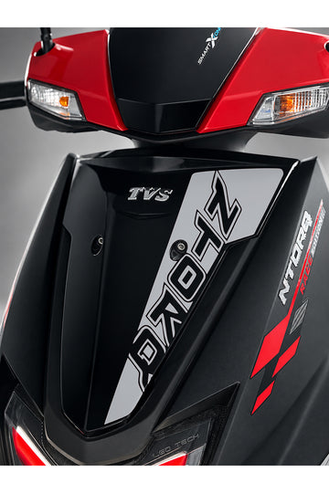 TVS Ntorq 125 için Ön Panel için NTORQ Yazılı Parça Detay Dekor Sticker