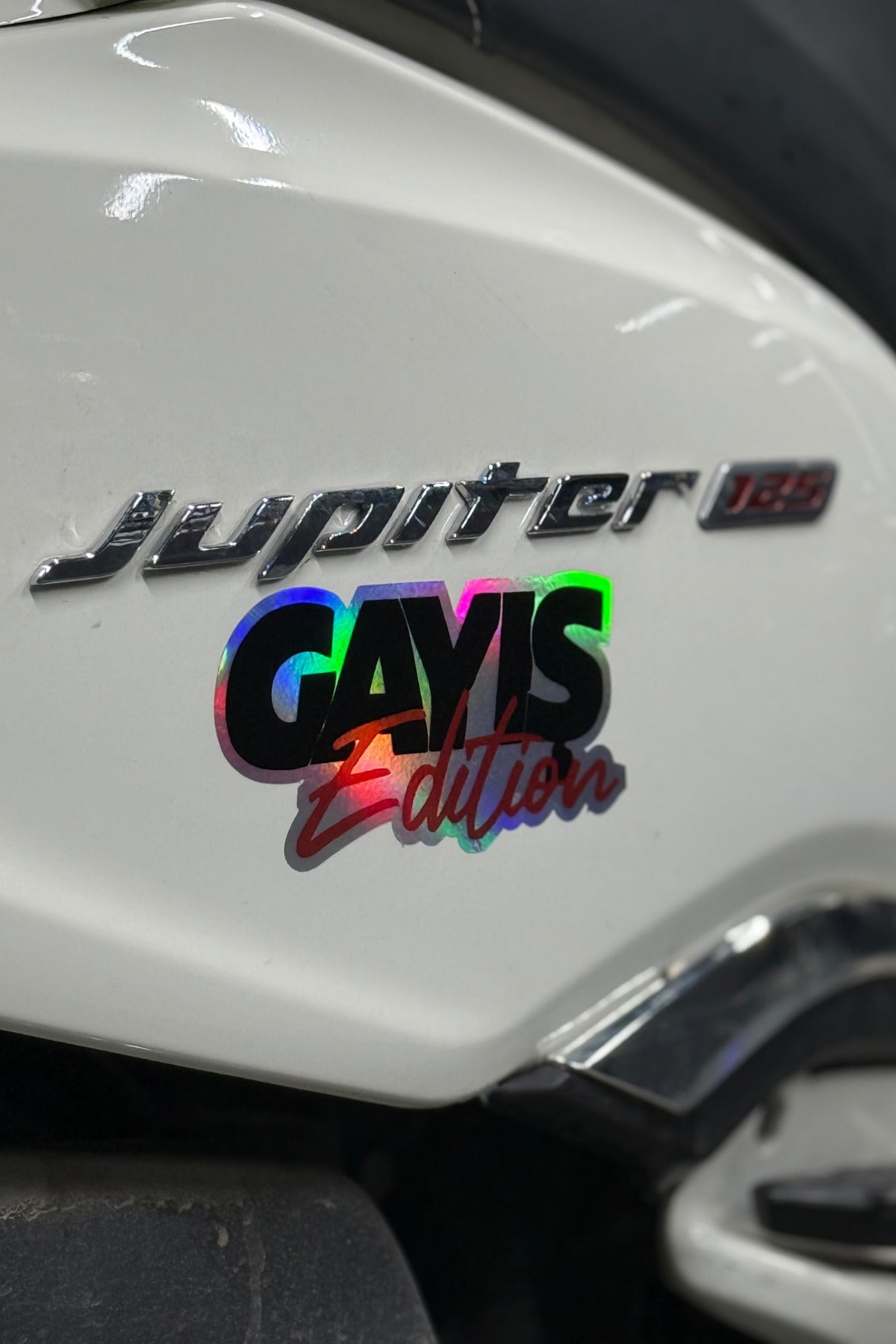 Araba ve Motor için Hologramlı Yazılı Sticker Etiket