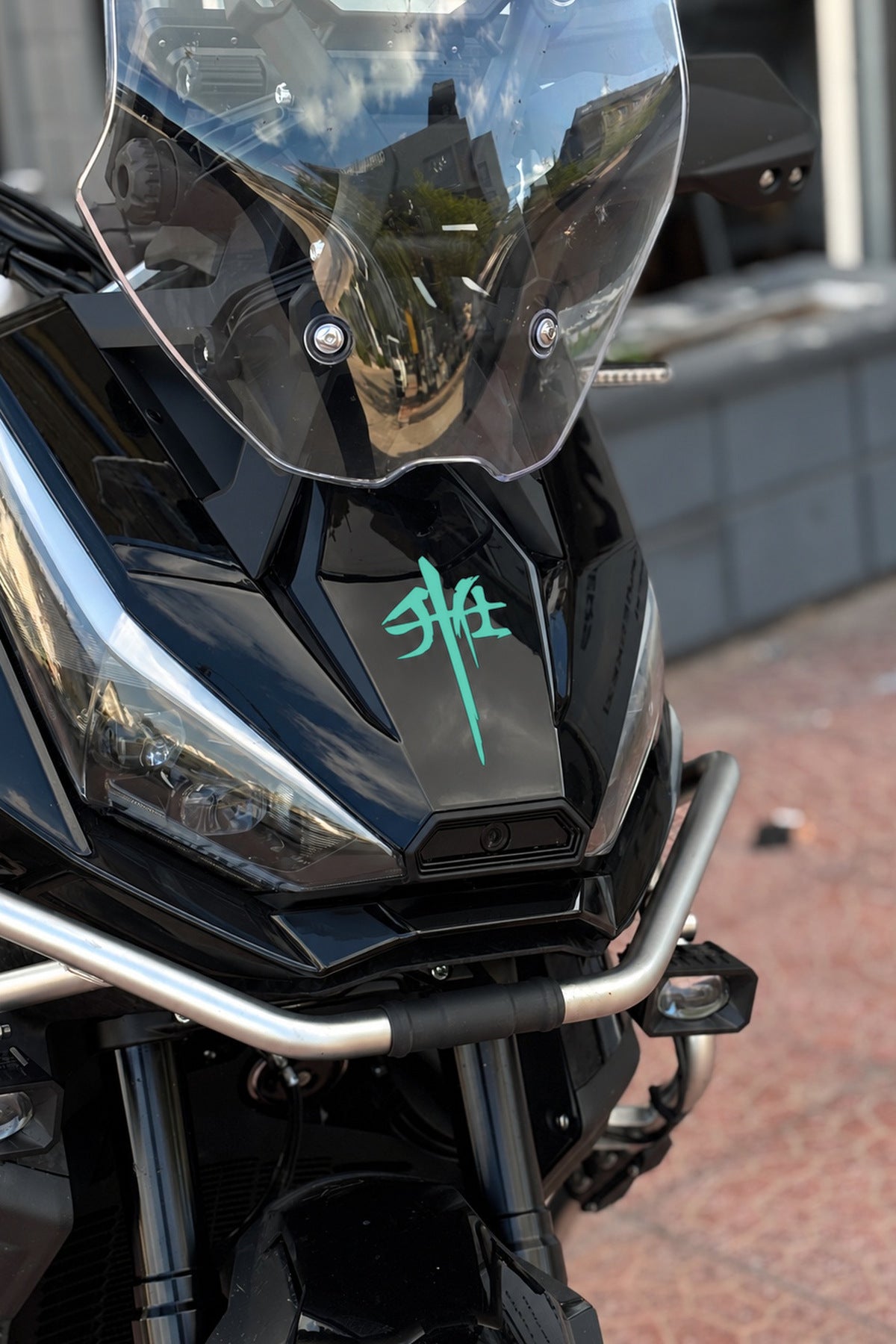 Zontes Motor Grubu için Zontes Logo Sticker 13CMx7CM (1 Adet)