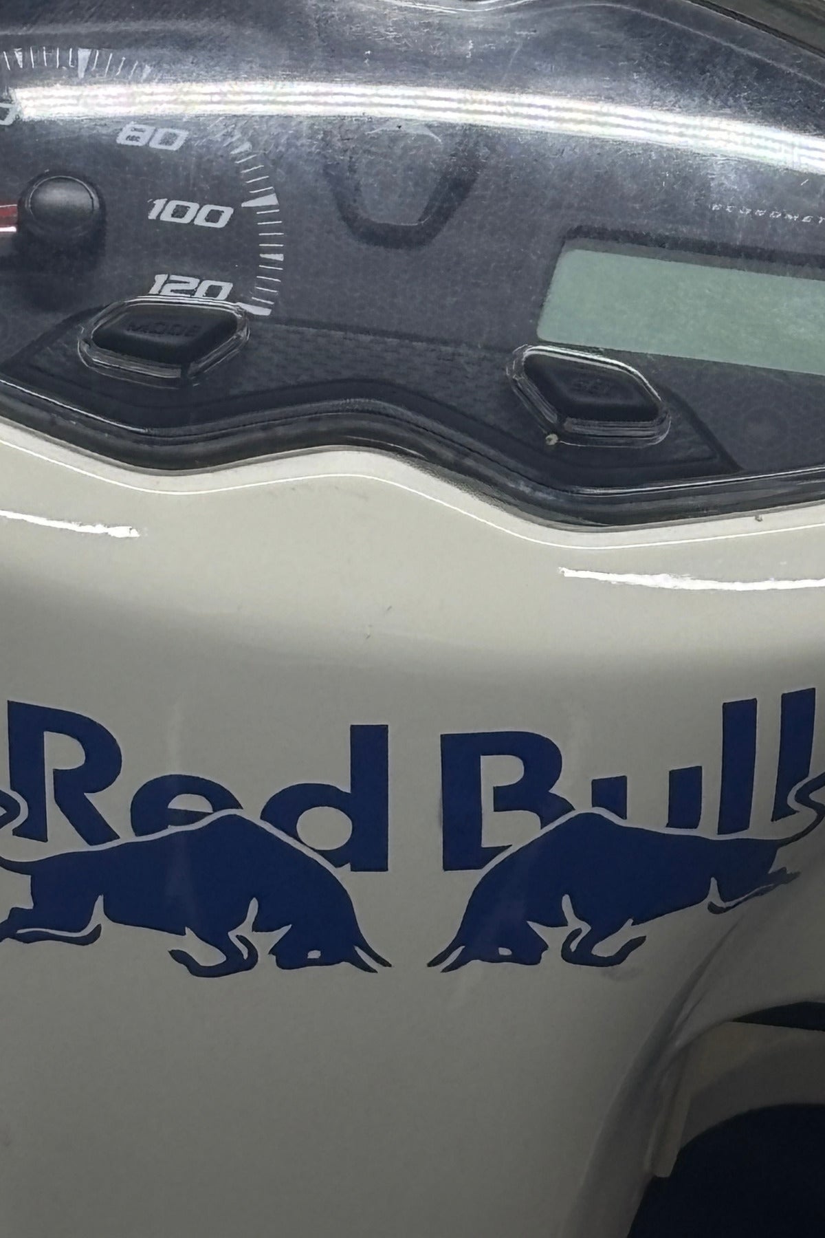 Motor-Araba-Kask için Lacivert Mavi Boğa Enerji Sticker Etiket (1 Adet)
