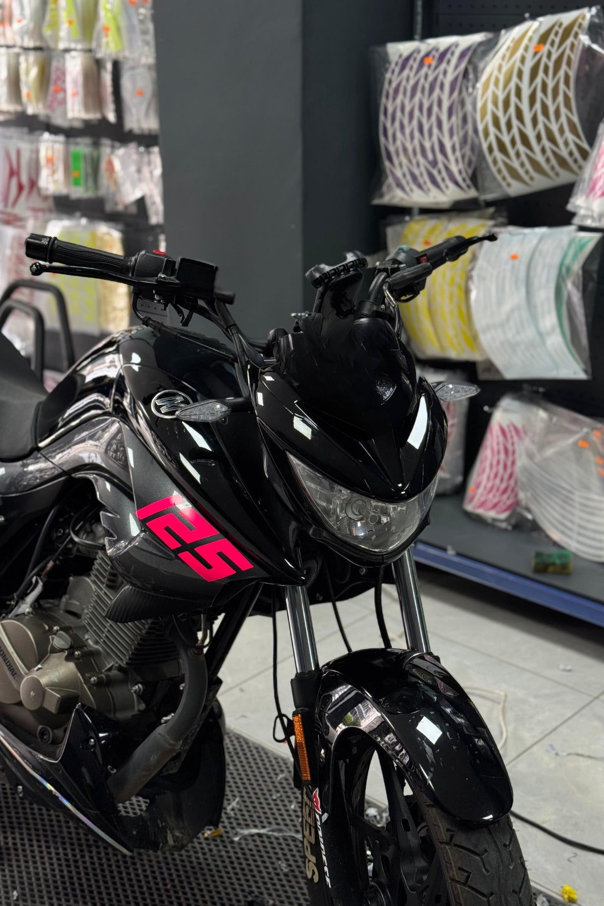 Mondial Drift-L Yan Grenajlara Uyumlu 125 Sticker Etiket