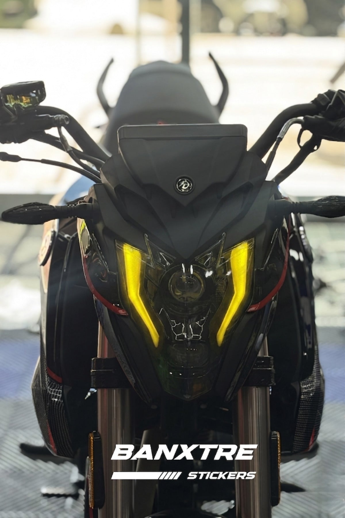 Falcon S188 Motosiklet için Far Filmi Far Tasarım Sticker Etiket (Sağ ve Sol)