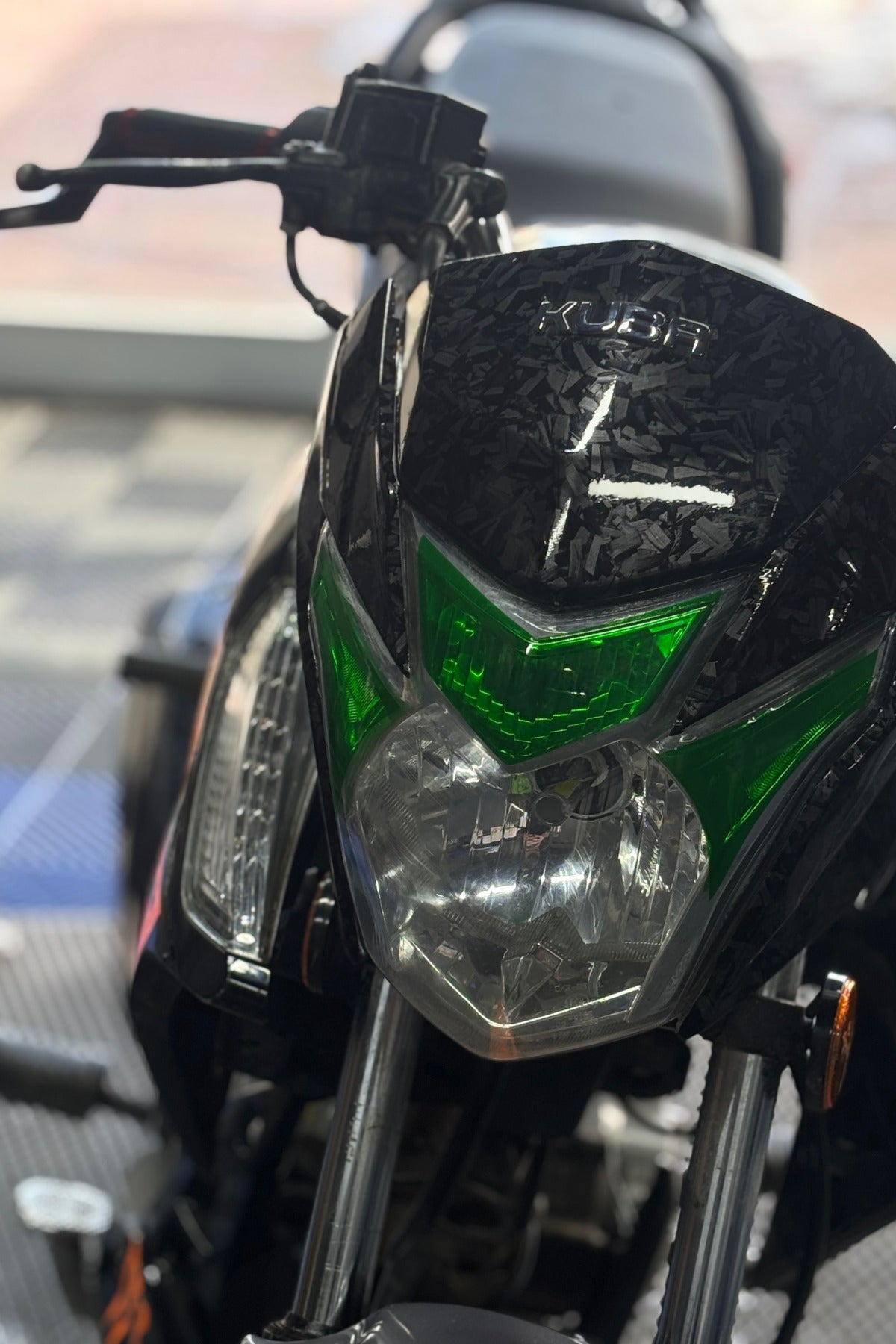 TK-03 Motosiklet için Renkli Far Filmi Sticker Seti (3 Parça)
