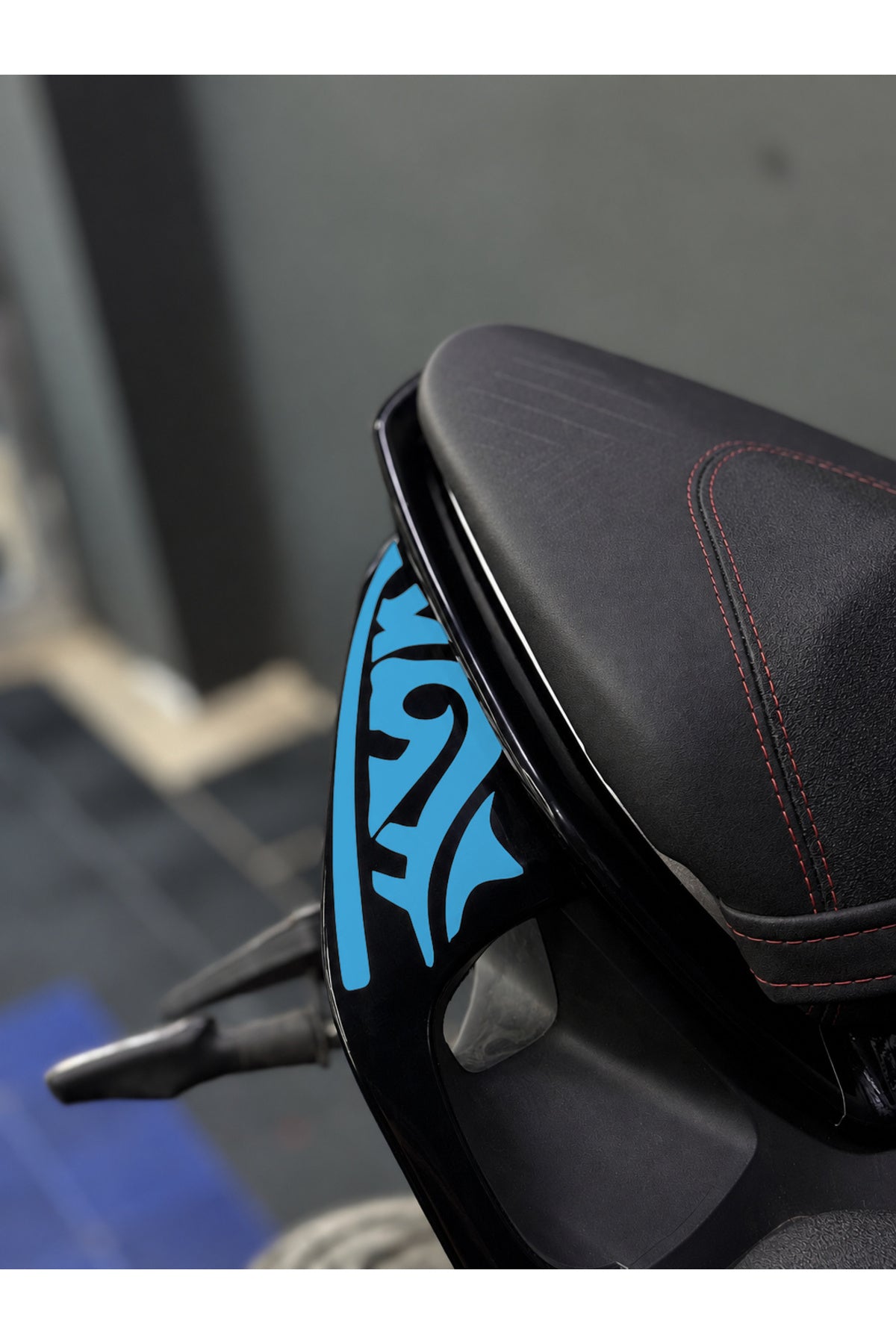 RKS SRK125 Racing için Arka Kuyruk Uyumlu Tribal Dövme Sticker (Sağ ve Sol)