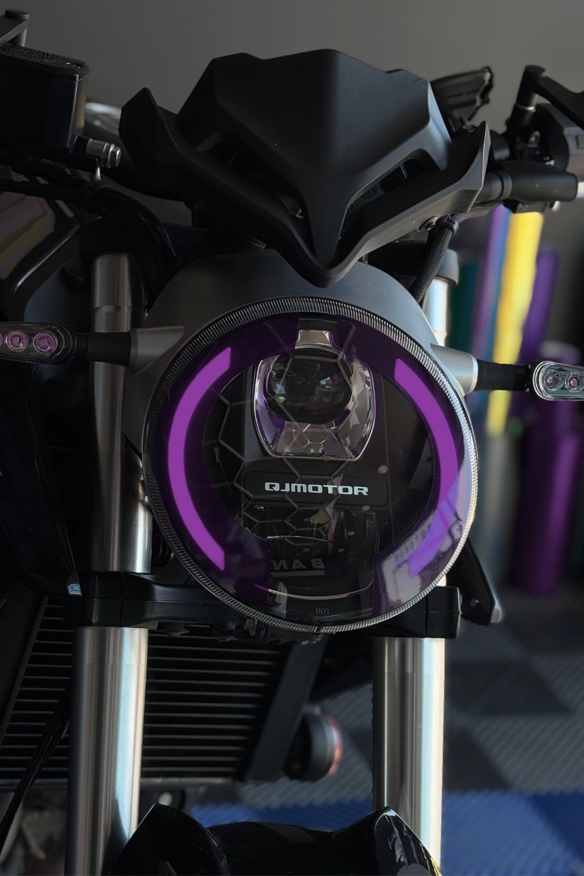 RKS VE QJ MOTOR SRK250 Gündüz Far Renklendirme Veya Far Tasarım Sticker