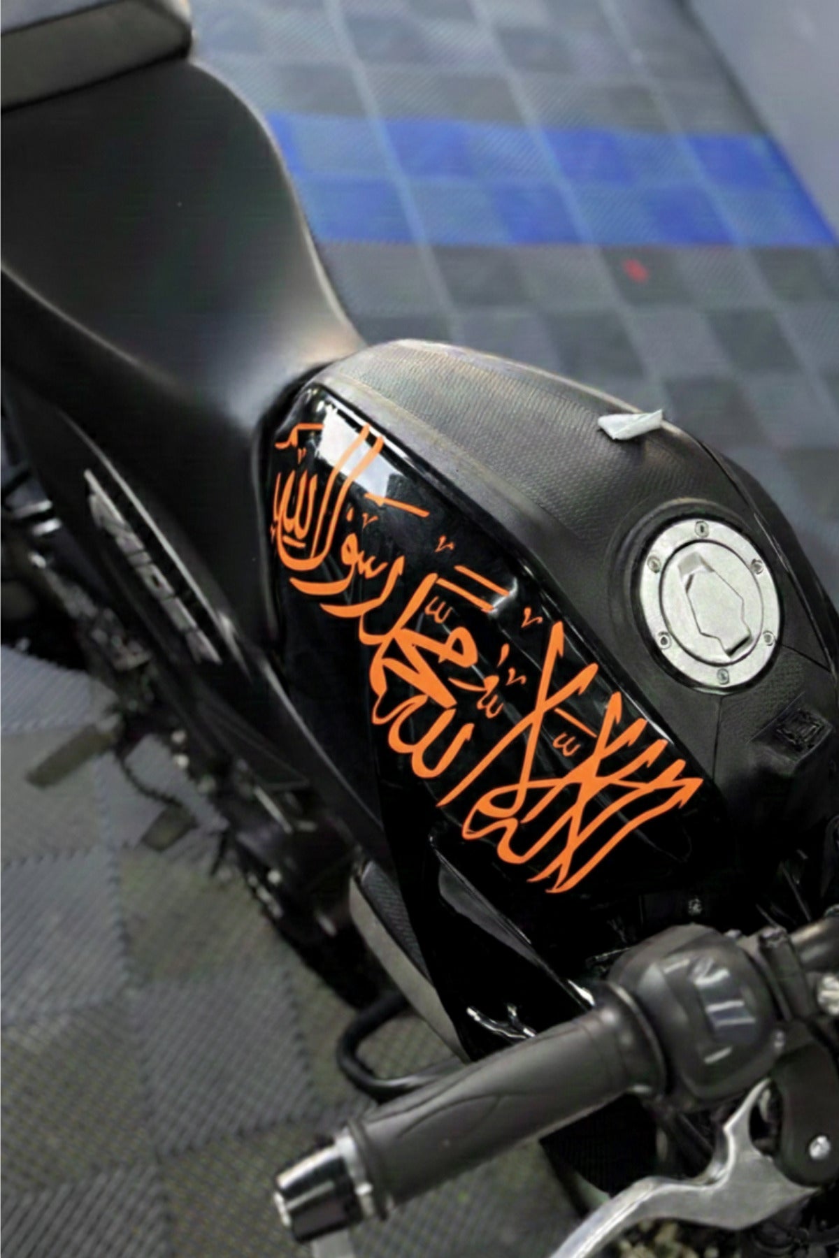 TVS Raider Depo için Kelime-i Tevhid Sticker