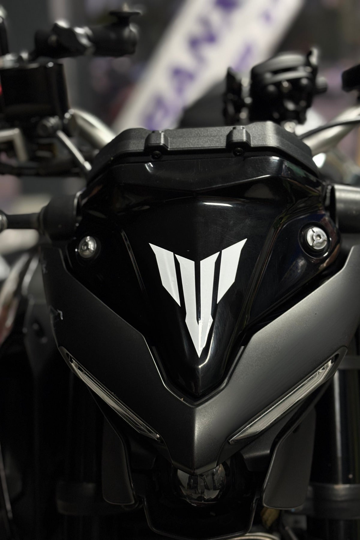 Motor ve Kask için Ufak MT Logo Sticker Etiket (10CM)