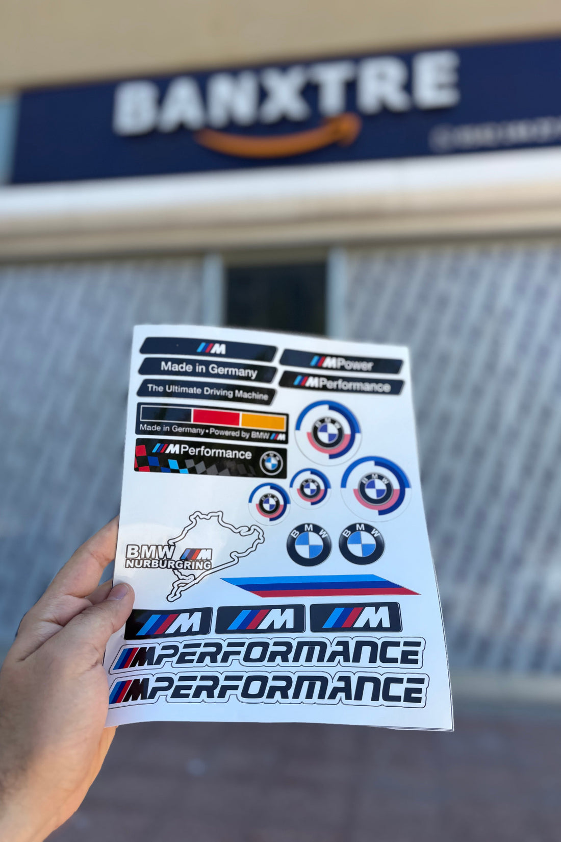 BMW Motorsport A4 Sticker Pack Sticker Seti (20 Parça)