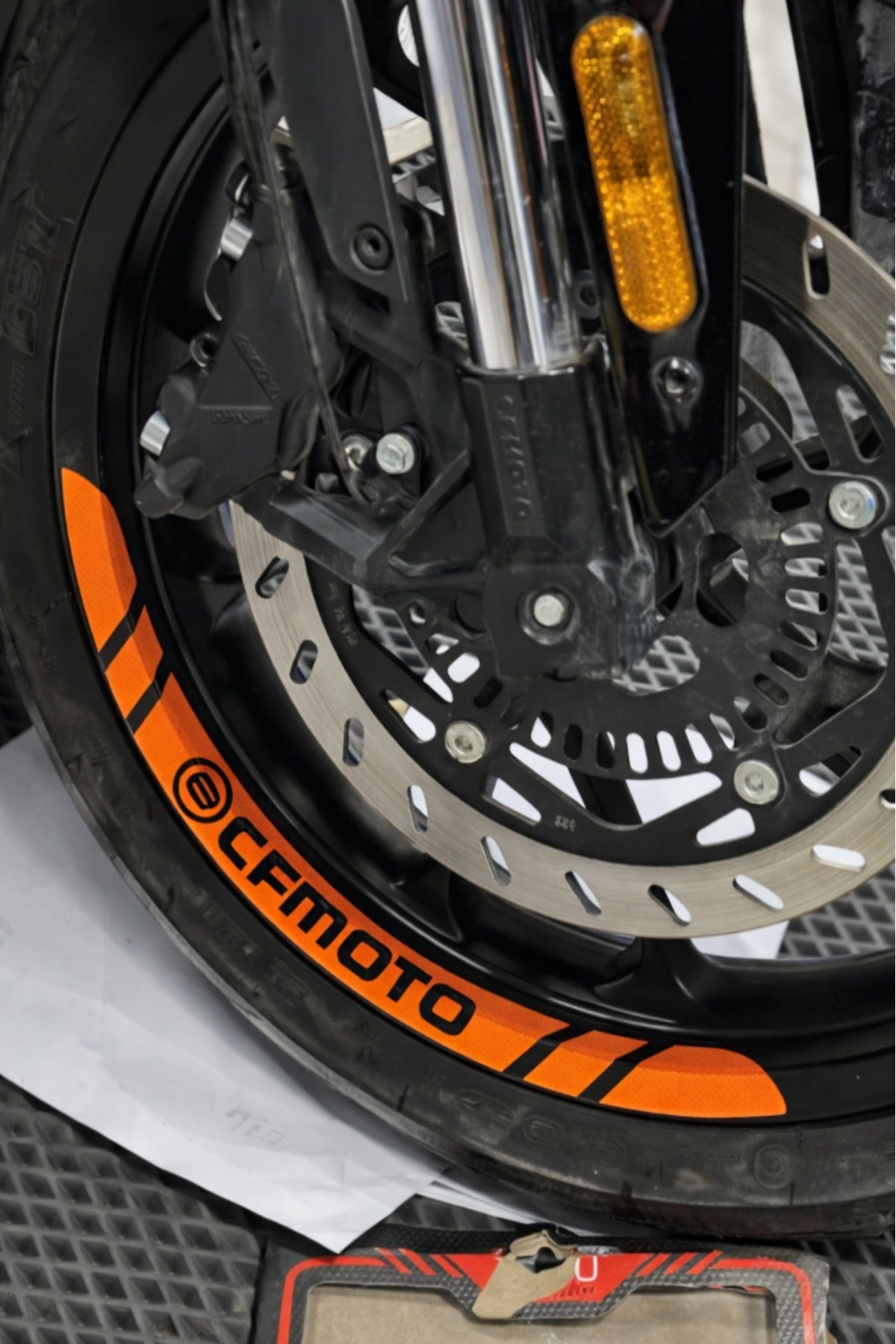 CFMOTO Tüm Modeller için Jant Şeridi Sticker Seti