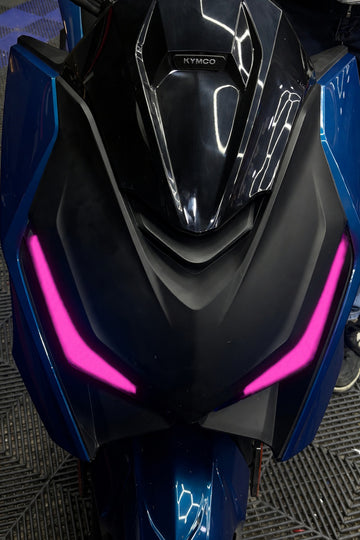 Kymco KRV 200 için Far Renklendirme Far Tasarım Film Sticker