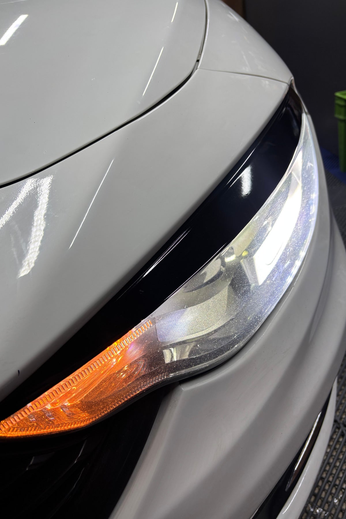 Fiat Egea için Far Kaşı Sticker Seti