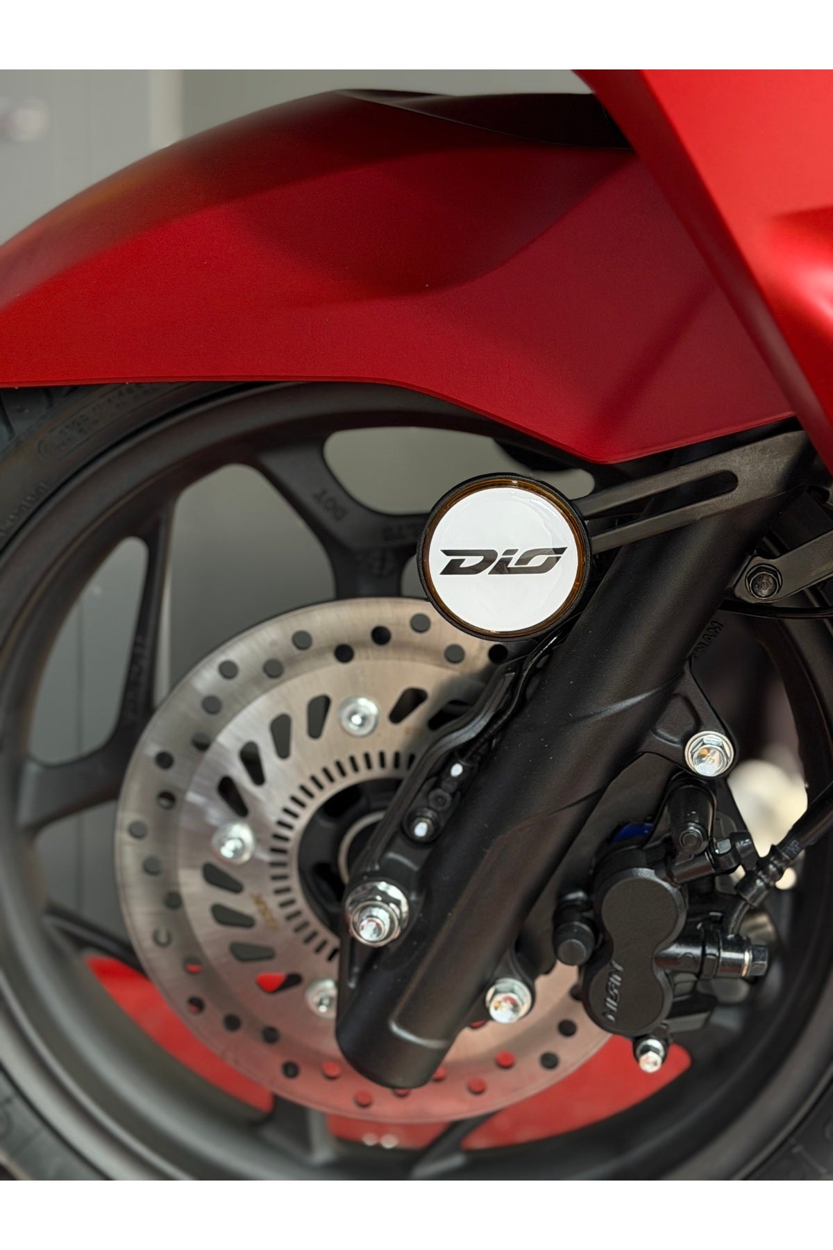 Motosiklet Kedigözü için Reflektör Damla Sticker (Desenli)