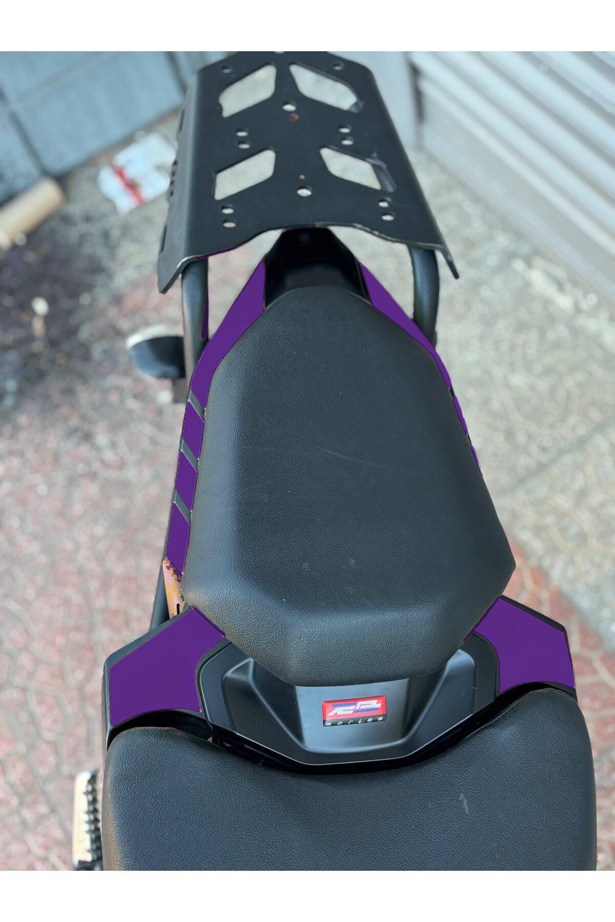 Yamaha MT-07 için 4 Parça Kuyruk Renklendirme Sticker Seti (2014-2017 Yılları ve arası uyumlu)