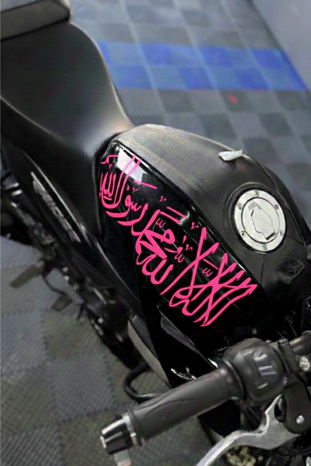TVS Raider Depo için Kelime-i Tevhid Sticker