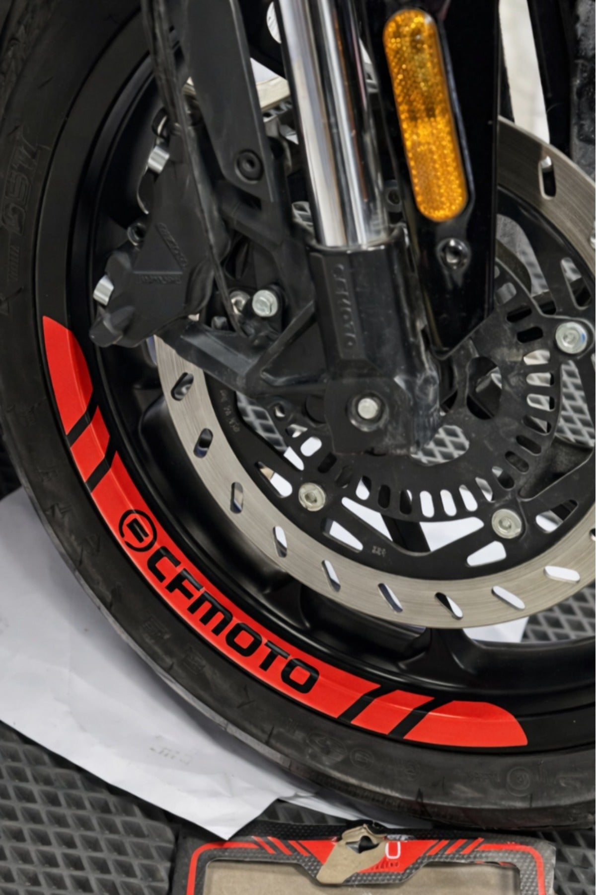 CFMOTO Tüm Modeller için Jant Şeridi Sticker Seti