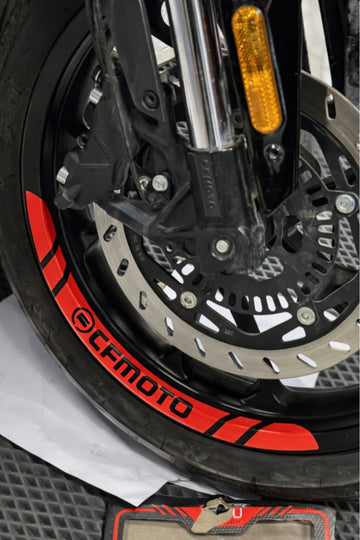 CFMOTO Tüm Modeller için Jant Şeridi Sticker Seti