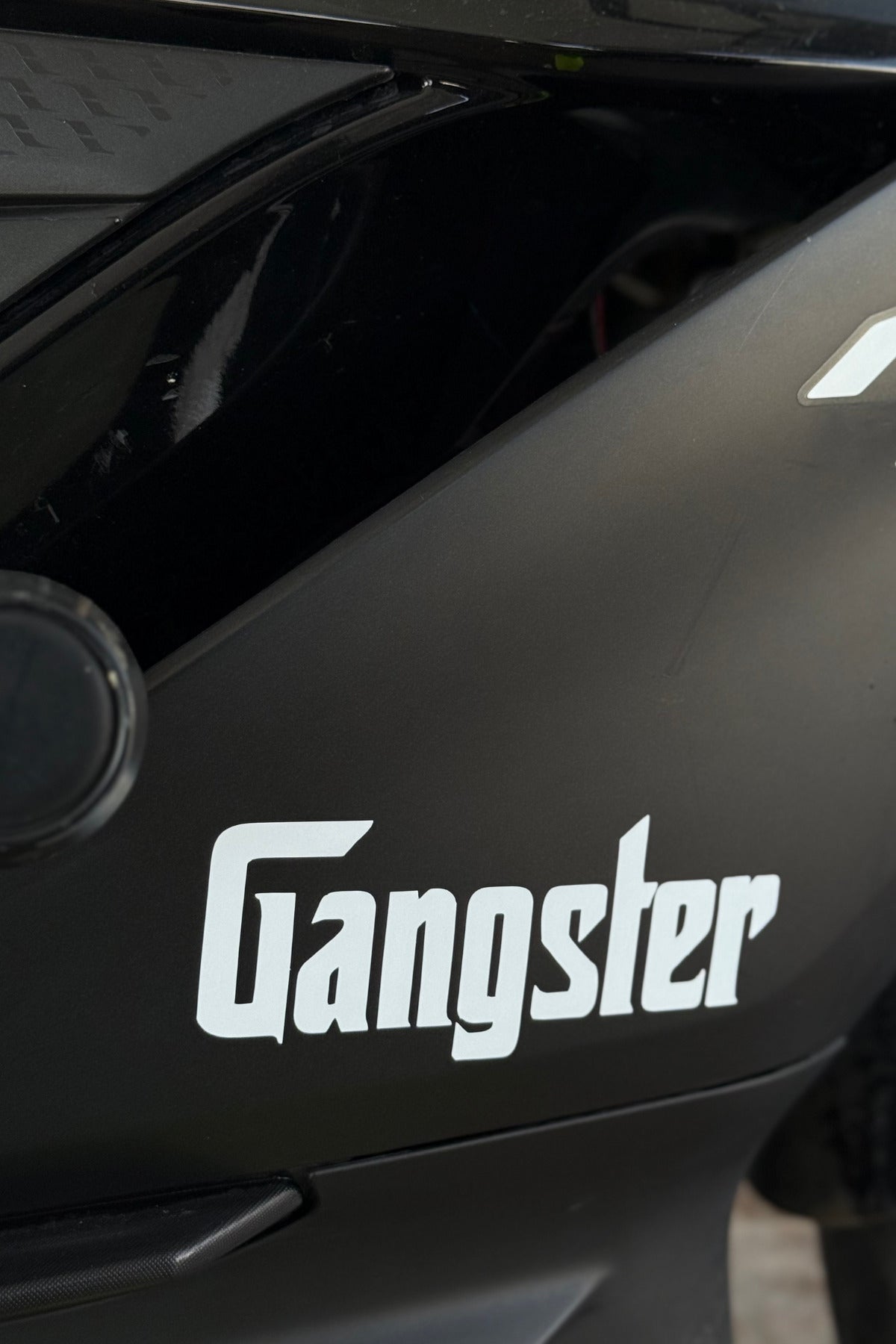 Motor-Araba-Kask için Gangster Etiket Sticker (1 Adet)
