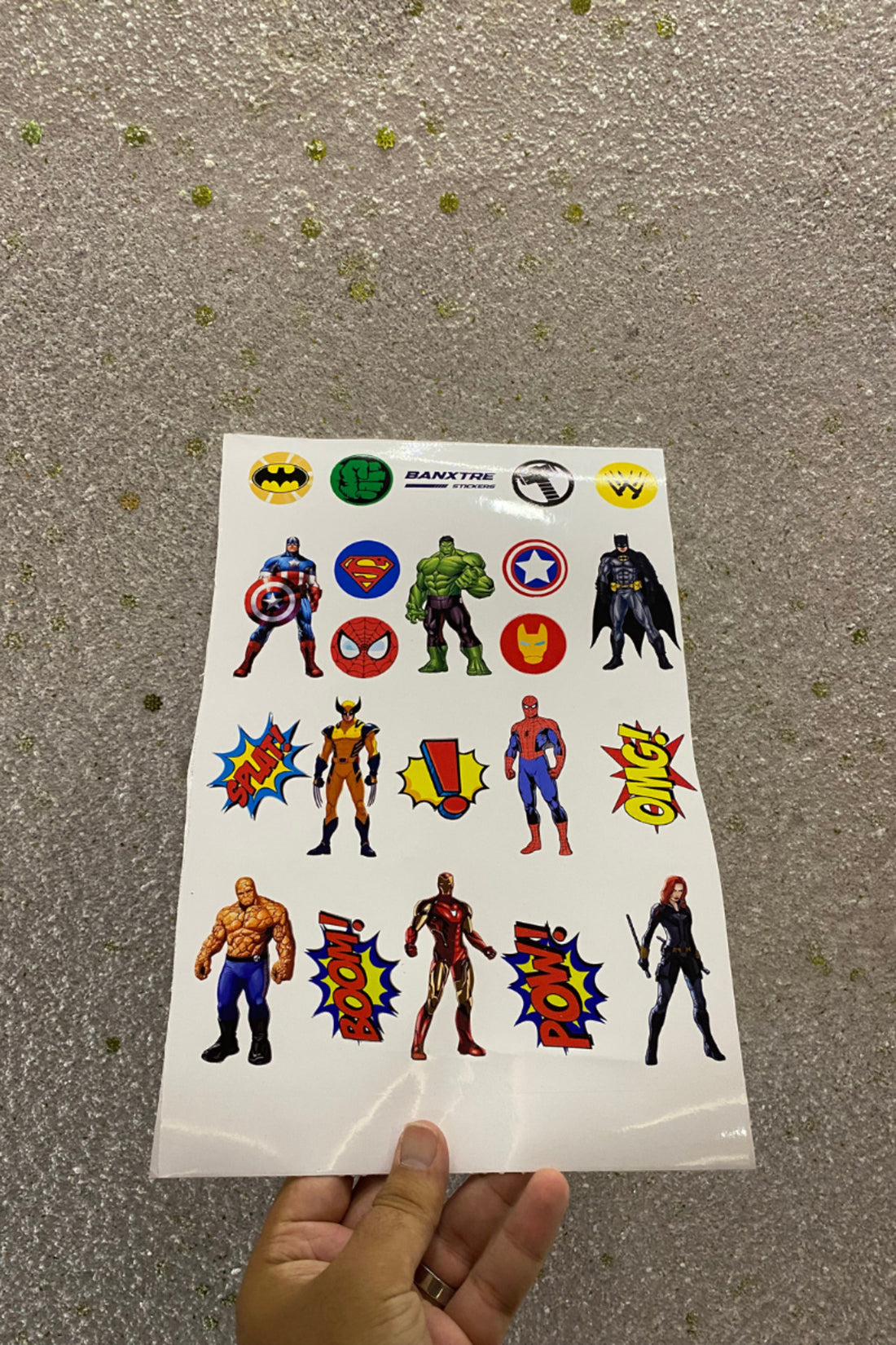 Çizgi Film Karakter Stickerları A4 Pack Seri -1 (22 Adet)