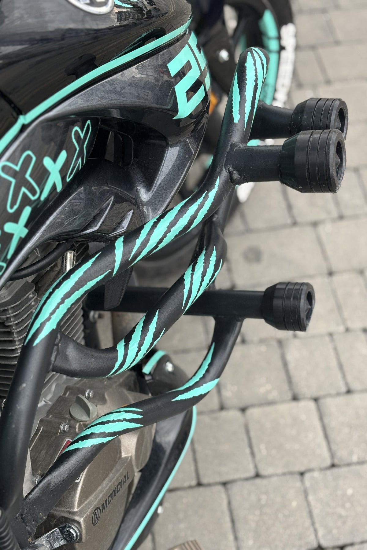 Mondial Drift-L için Nane Yeşili 98 Parça Premium Mint Serisi Sticker Seti (98 Parça)