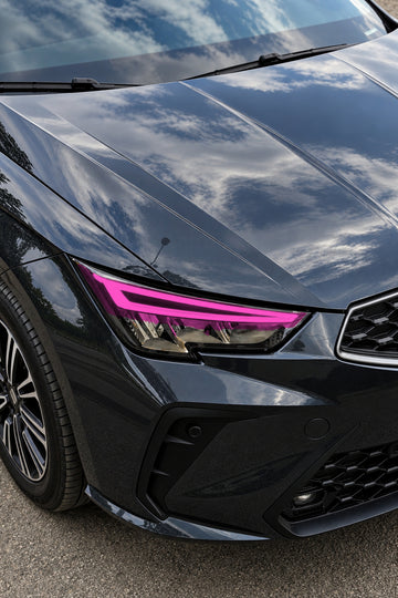 Seat Ibiza Yeni Kasa için Gündüz Farı Renklendirme Far Tasarım Film Sticker (Sağ ve Sol)