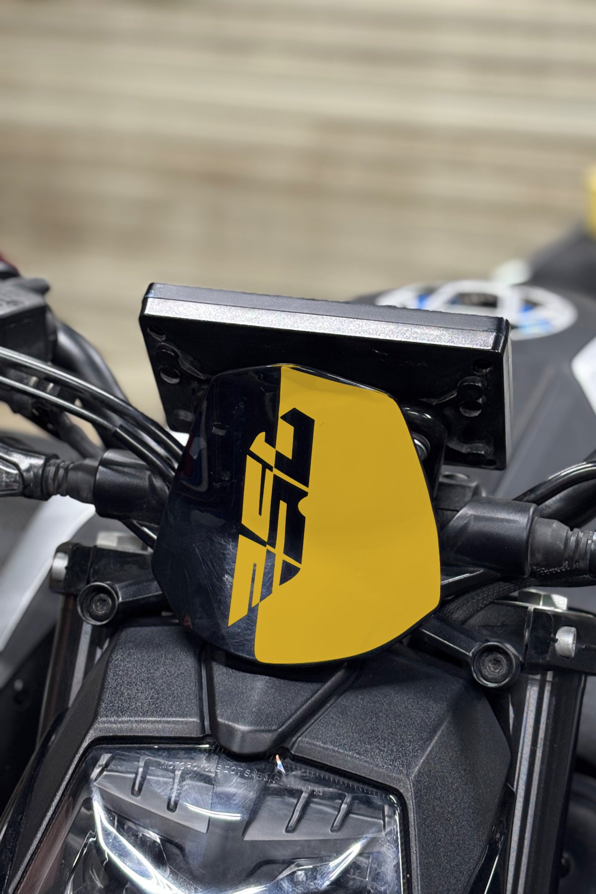 CFMOTO NK 250 için 250 yazılı Siper Kafa Detay Sticker