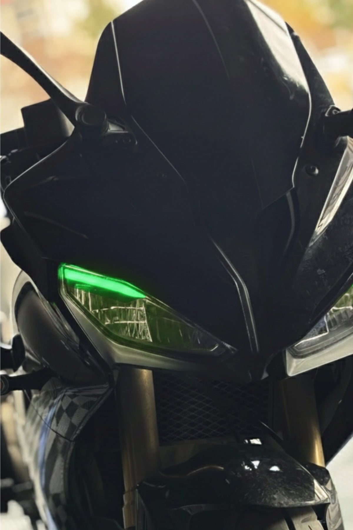 RKS SRK125 Racing için Gündüz Led Far Tasarım Sticker