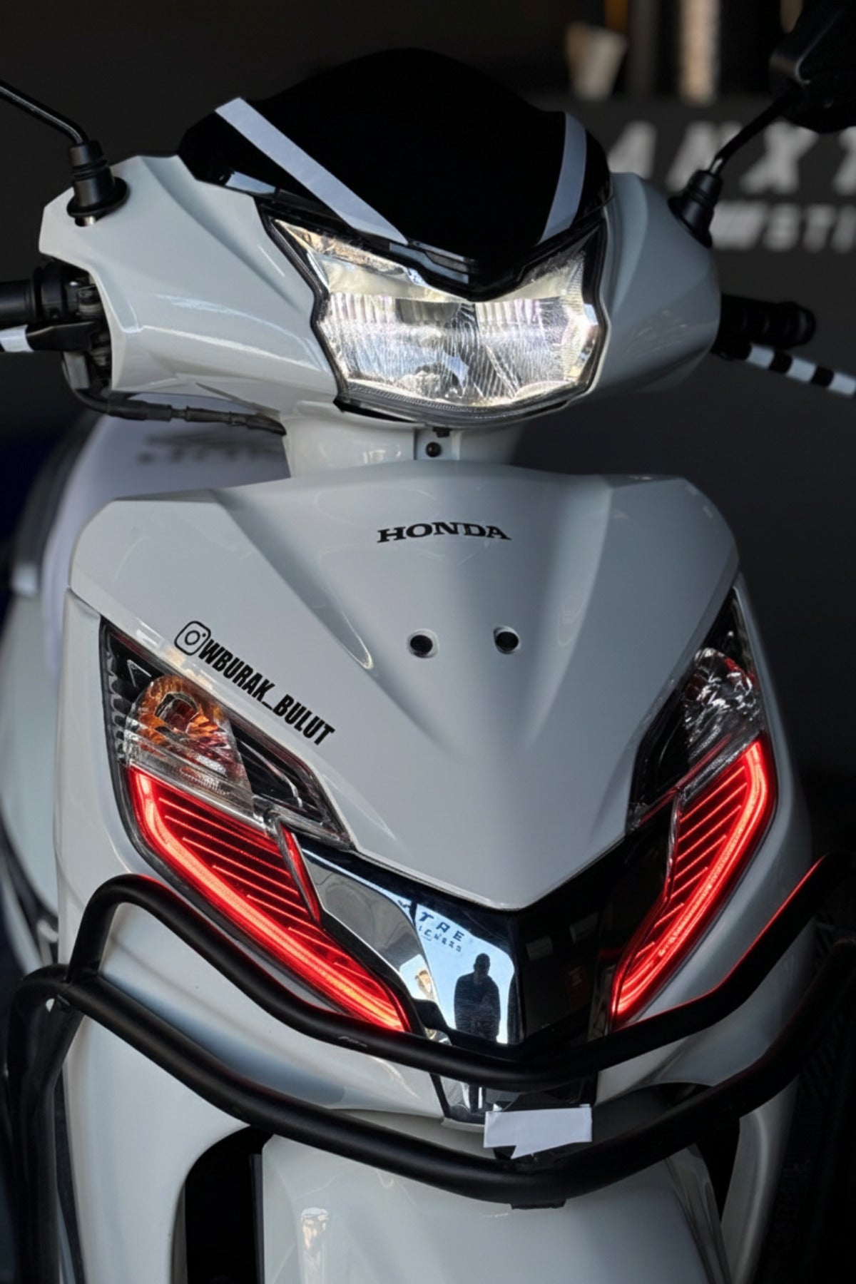 Honda Activa için Far Tasarım Far Filmi Sticker (2023-2024-2025 Uyumludur)