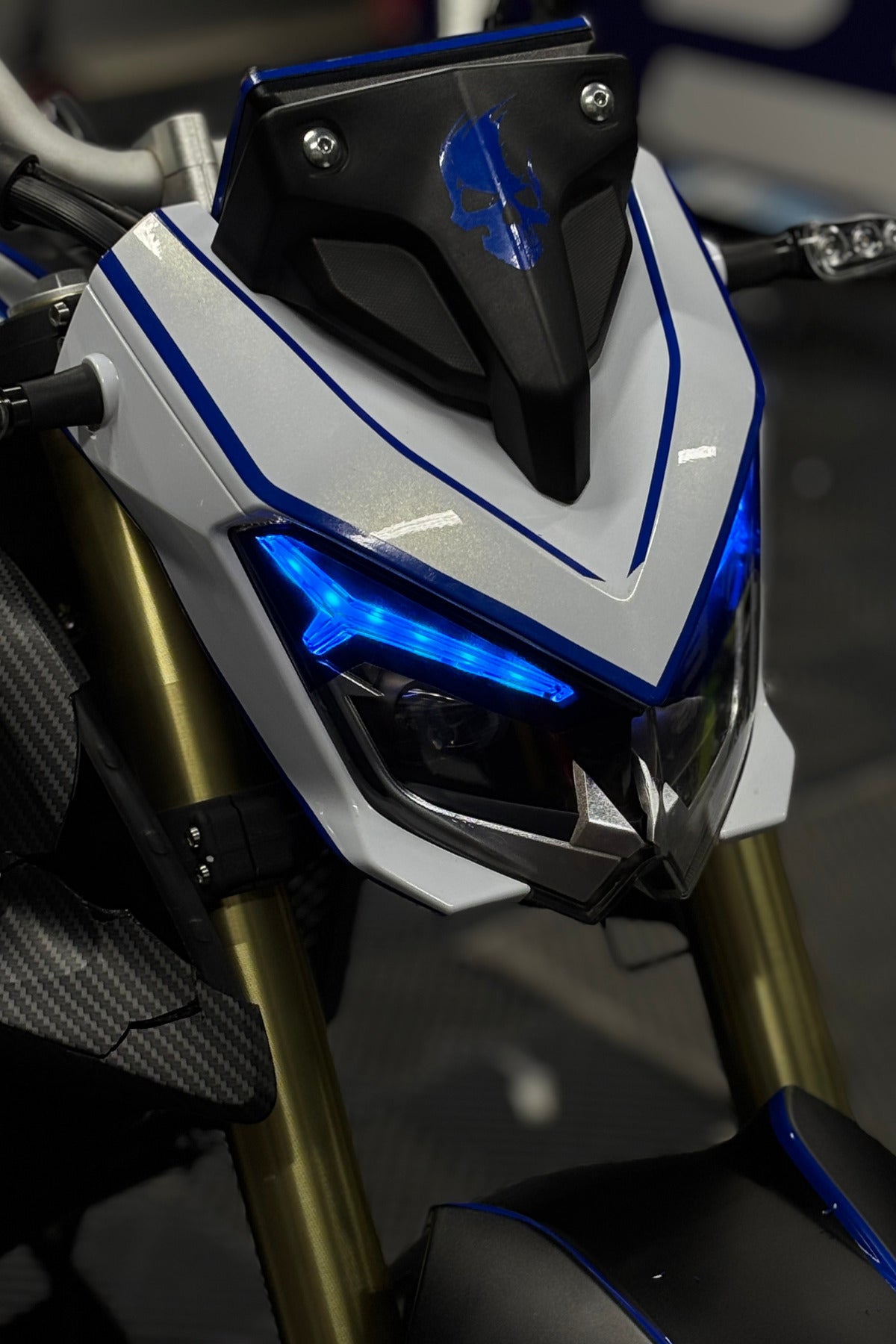 RKS SRK125-S için Far Tasarım Film Sticker