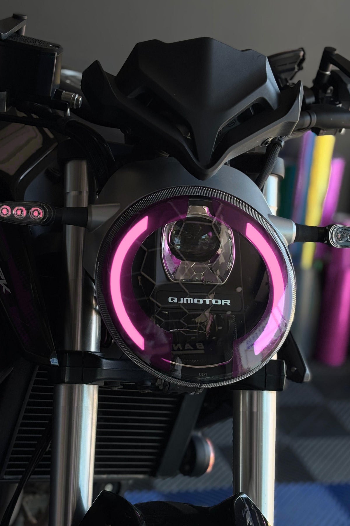 RKS VE QJ MOTOR SRK250 Gündüz Far Renklendirme Veya Far Tasarım Sticker