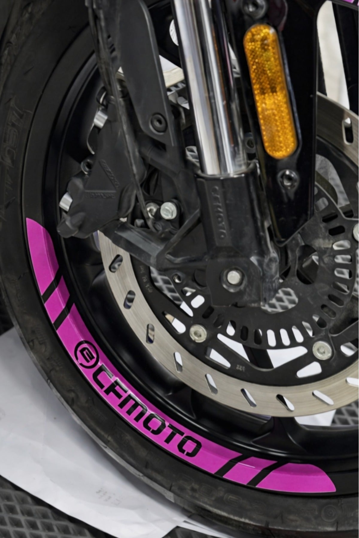 CFMOTO Tüm Modeller için Jant Şeridi Sticker Seti