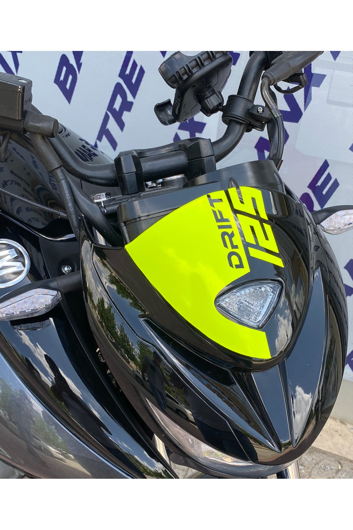 Mondial Drift-L için Drift 125 Kafa Sticker Etiket