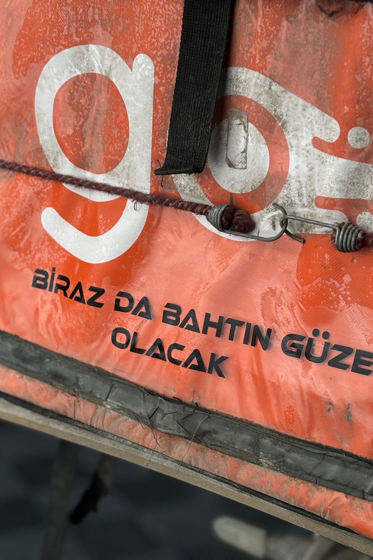 Motosiklet ve Arabalar için Biraz da Bahtın Güzel Olacak Sticker Yazı Etiket (35CM)