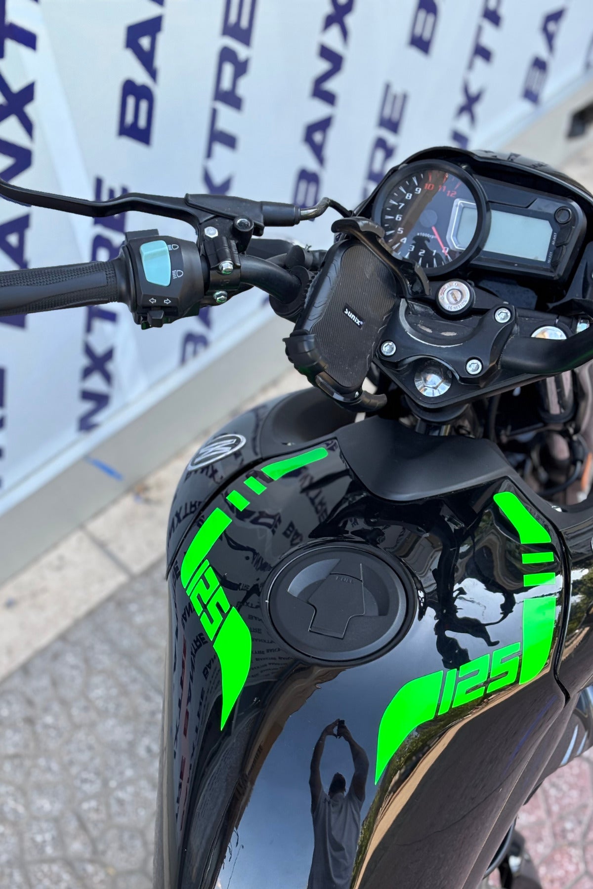 Mondial Drift-L Uyumlu Kesikli 125 Yazılı Depo Şerit Kordon