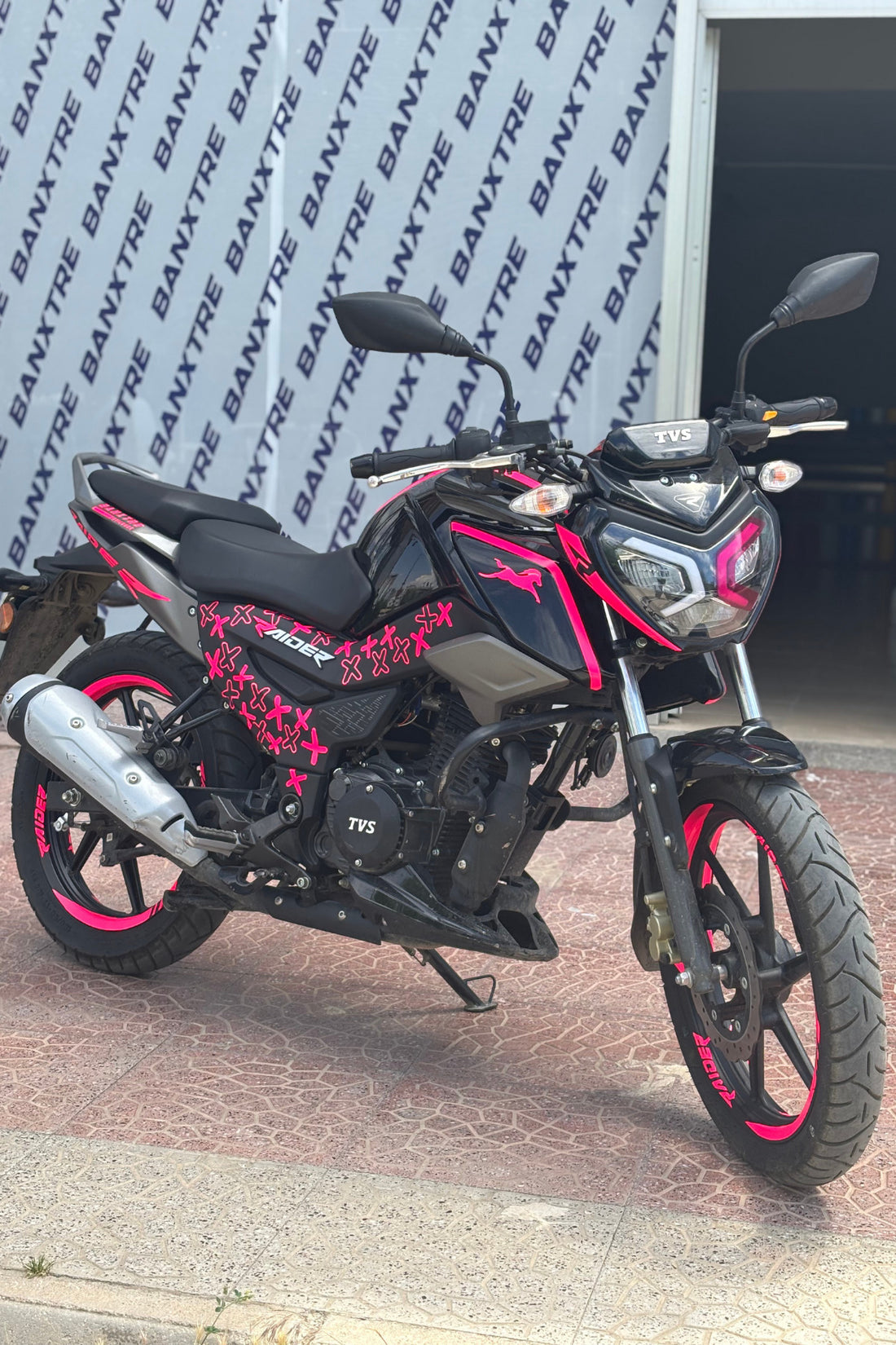 TVS Raider için 78 Parça Komple Motor Sticker Seti