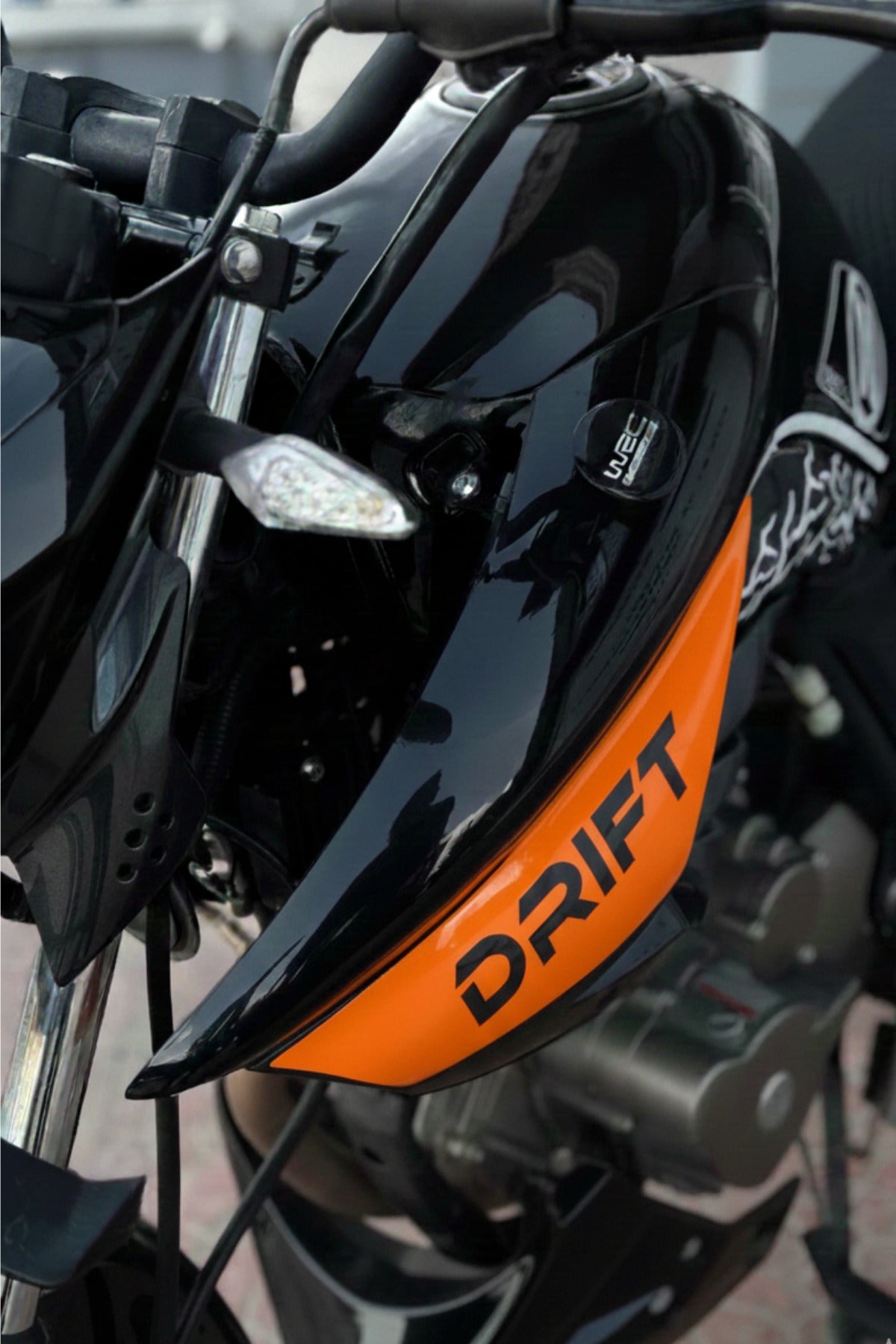Mondial Drift-L Yan Grenajlara Uyumlu 125 Sticker Etiket