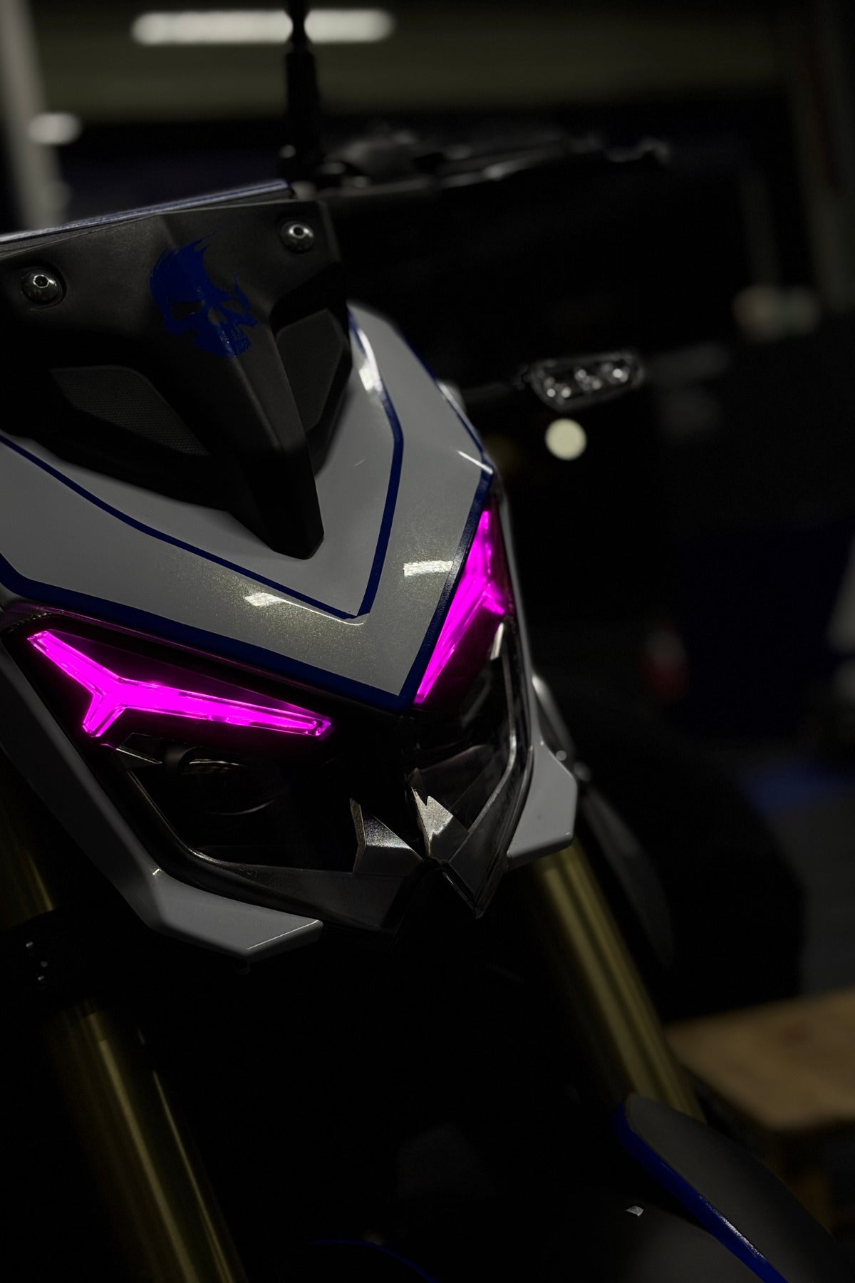 RKS SRK125-S için Far Tasarım Film Sticker