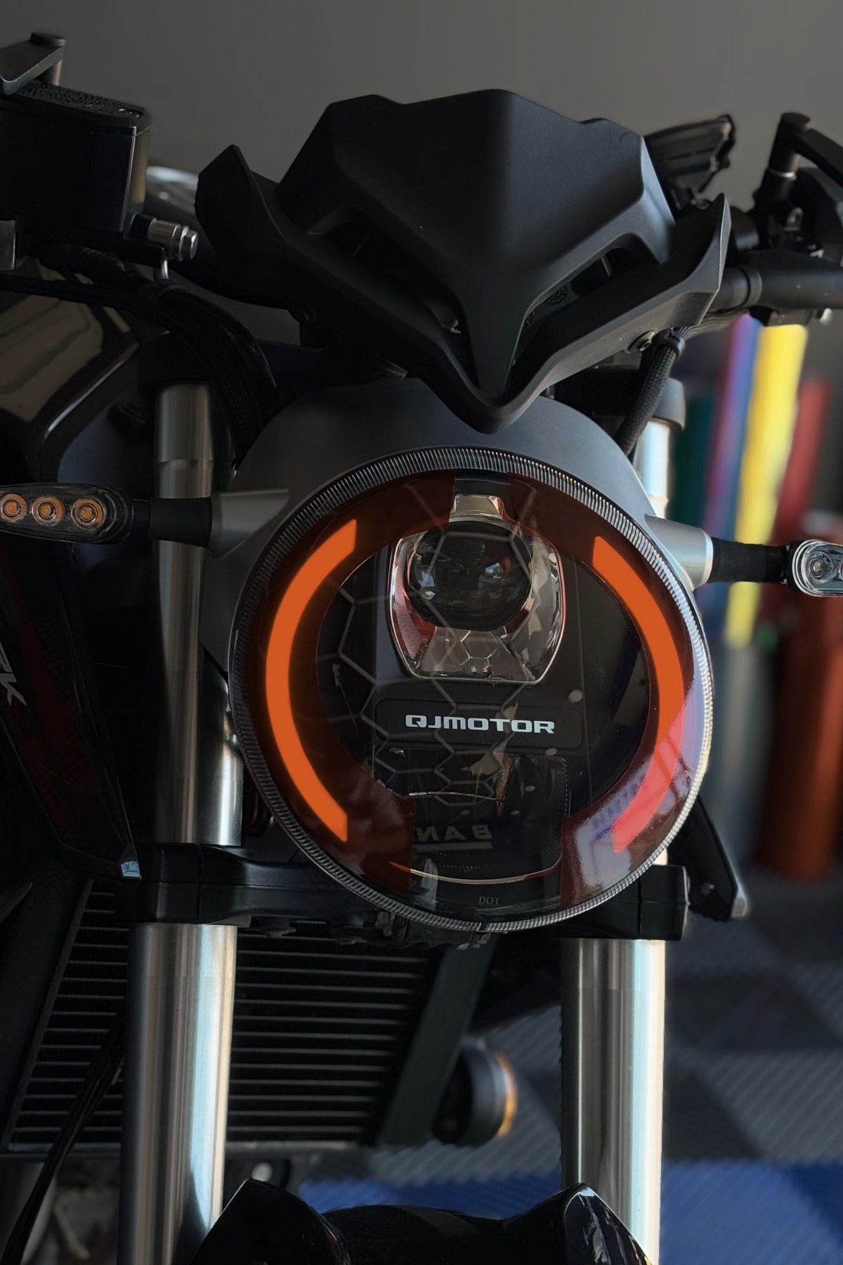 RKS VE QJ MOTOR SRK250 Gündüz Far Renklendirme Veya Far Tasarım Sticker