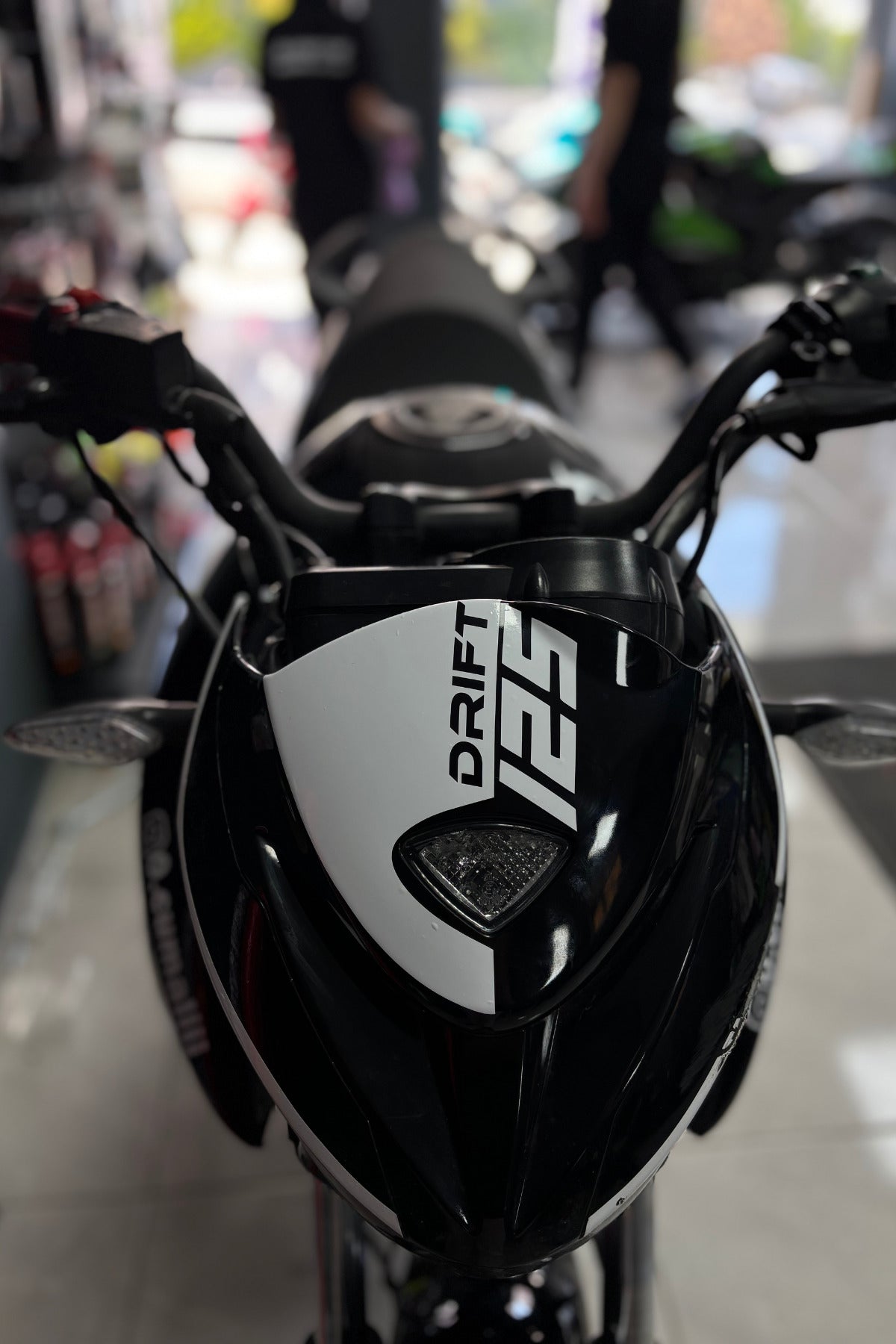 Mondial Drift-L için Drift 125 Kafa Sticker Etiket