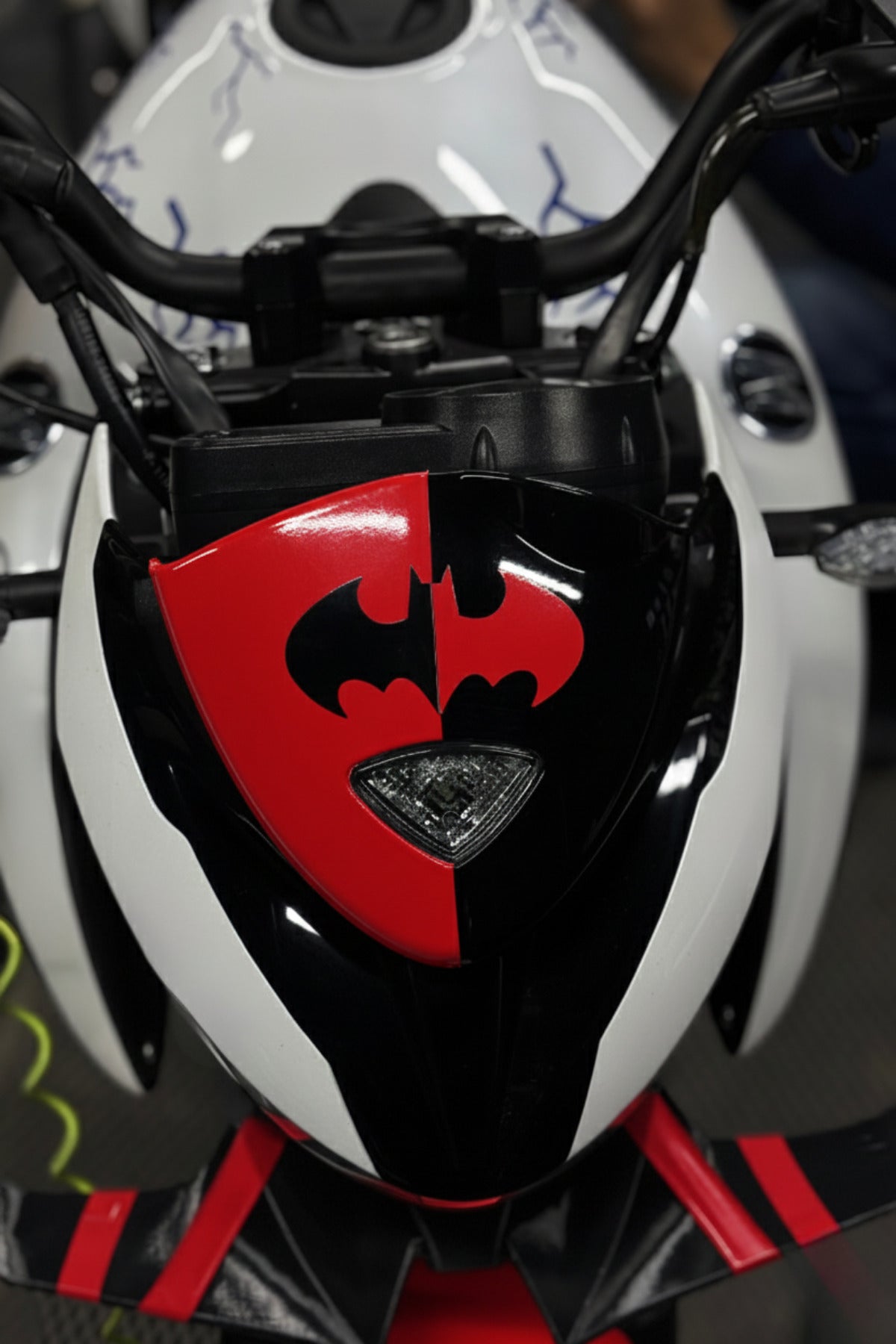 Mondial Drift-L için Batman Kafa Detay Sticker