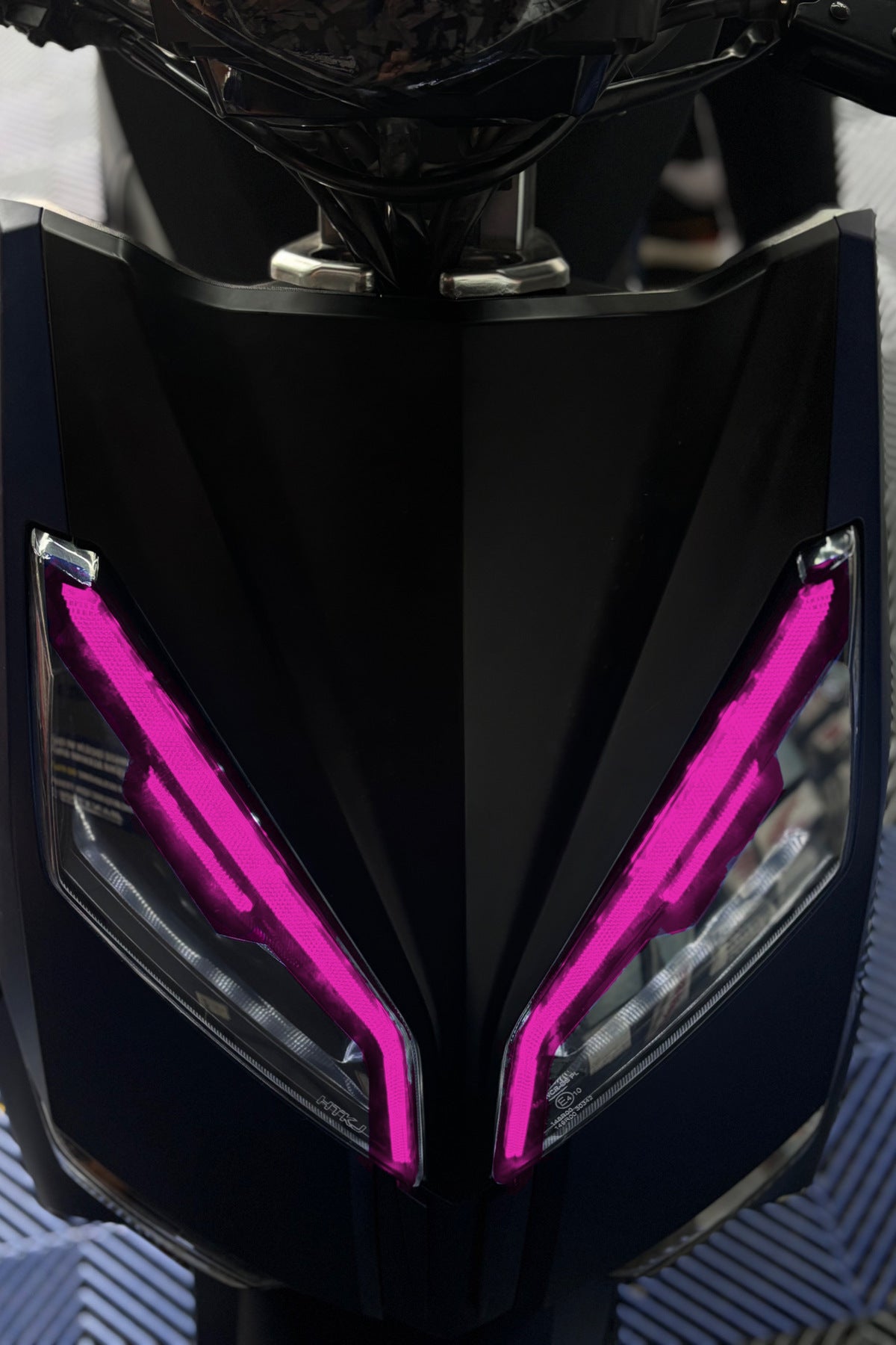 Mondial Lavinia Pro Scooter için Hazır Kesim Far Renklendirme Far Film Sticker