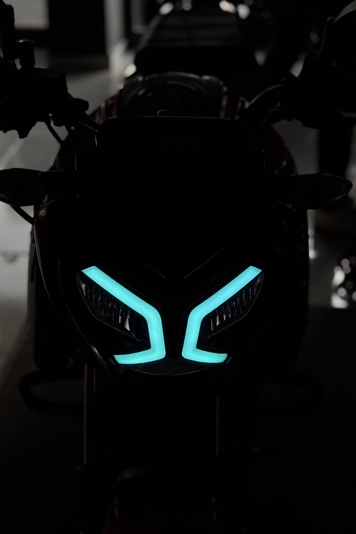 TVS Raider Gündüz Farı için Renkli Far Filmi Sticker
