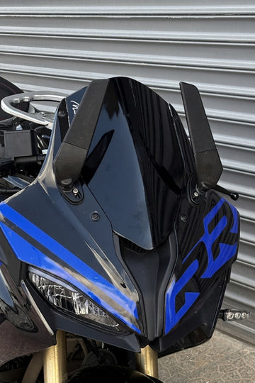 RKS SRK 125 ve SRK 250 Uyumlu Racing RR Kafa Çizgili 3 Parça Kafa Detay Sticker Seti