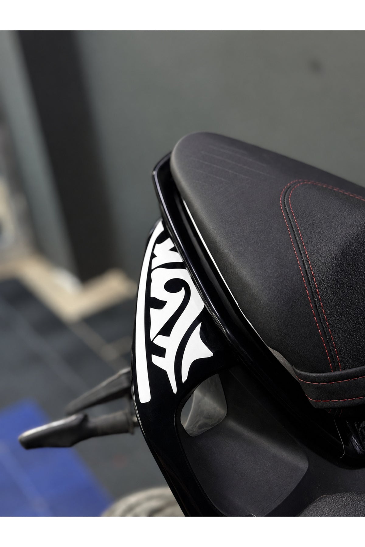 RKS SRK125 Racing için Arka Kuyruk Uyumlu Tribal Dövme Sticker (Sağ ve Sol)