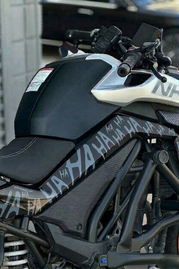 CFMOTO NK250 Tüm Yıl ve Modellere Uyumlu HA HA HA Sticker Tam Kaplama Sticker (Sağ ve Sol)