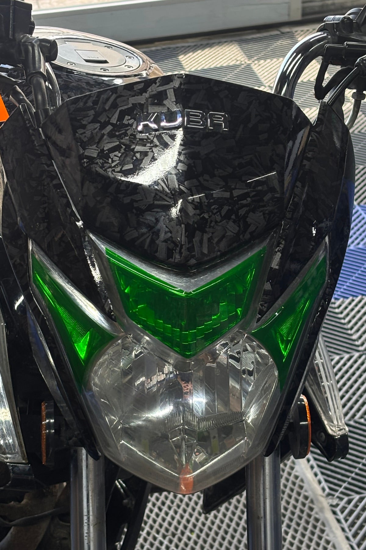 TK-03 Motosiklet için Renkli Far Filmi Sticker Seti (3 Parça)