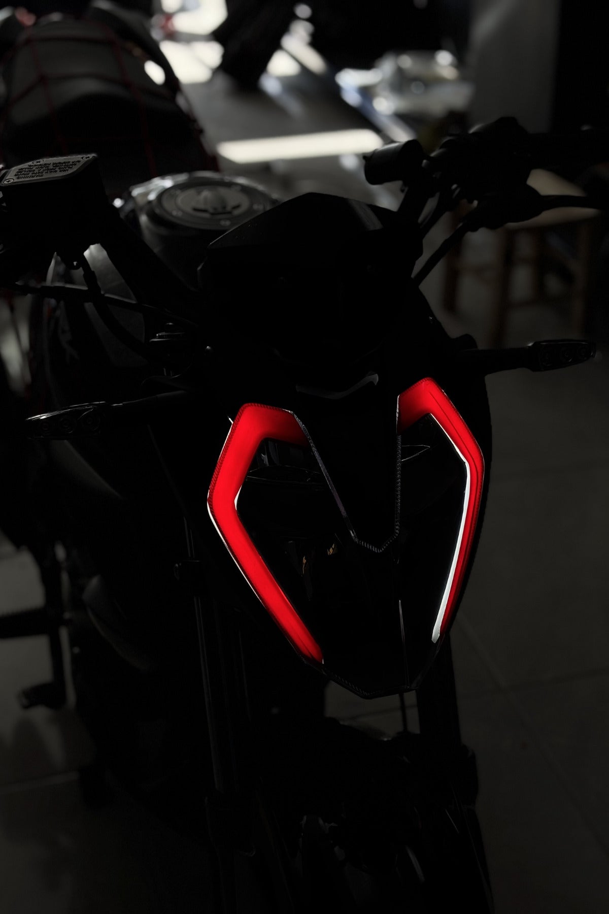 Benelli 125S ve RKS RK125-S için Far Tasarım Filmi Sticker