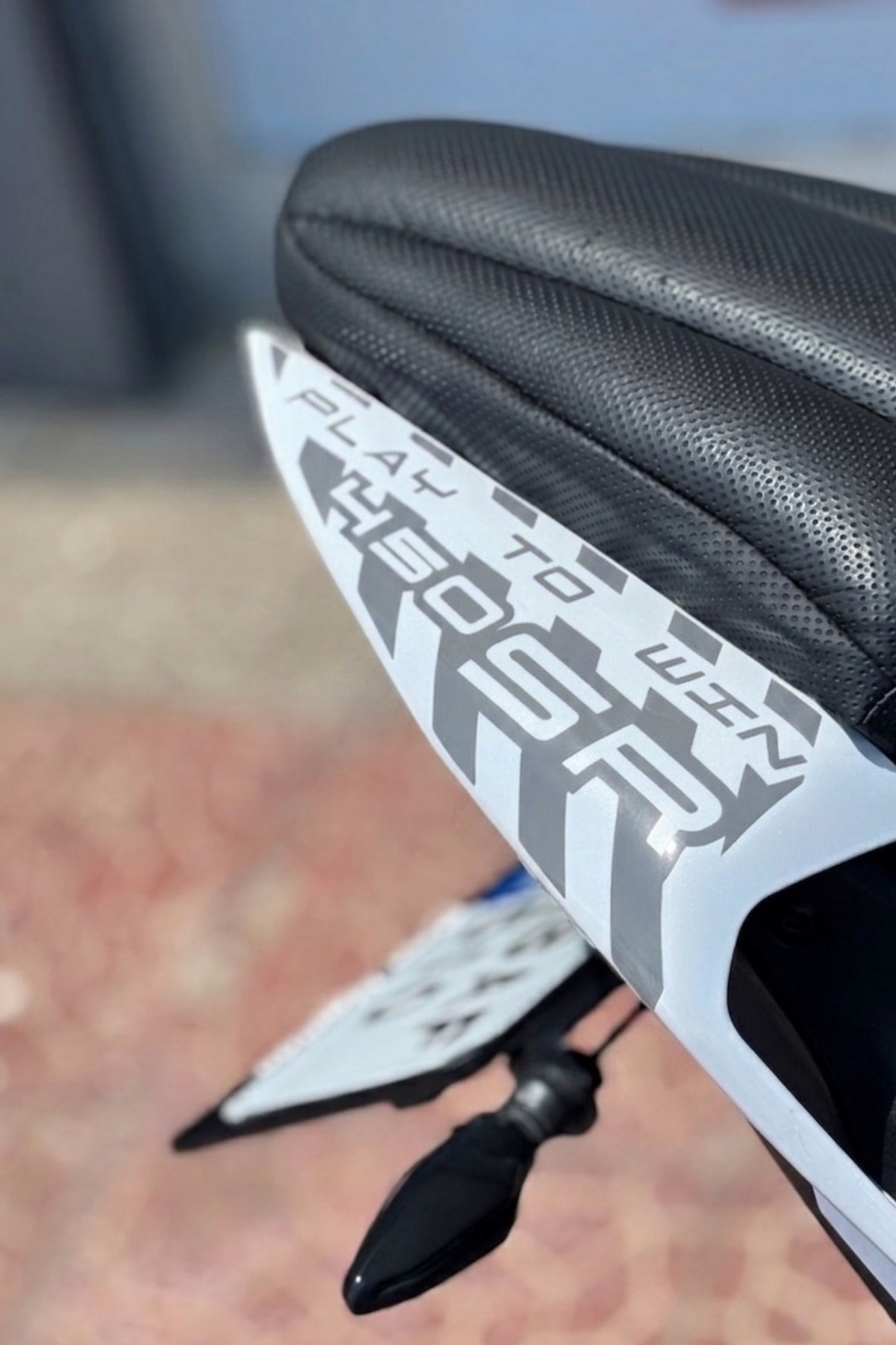 CFMOTO 450SR Motosiklet Arka Kuyruk Sticker Seti